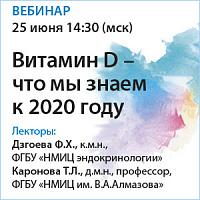 Витамин D– что мы знаем к 2020 году.